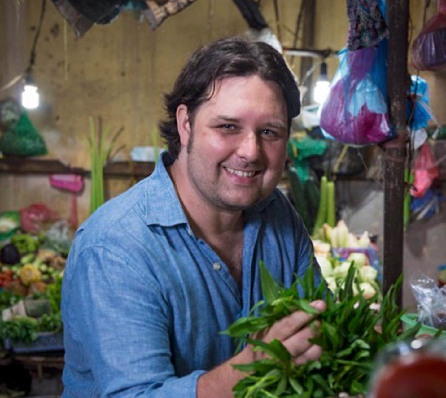 Headshot of chef and author Cameron Stauch