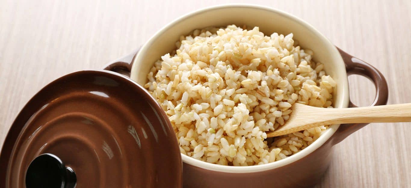 How to Cook Brown Rice in a Rice Cooker - Organize Yourself Skinny