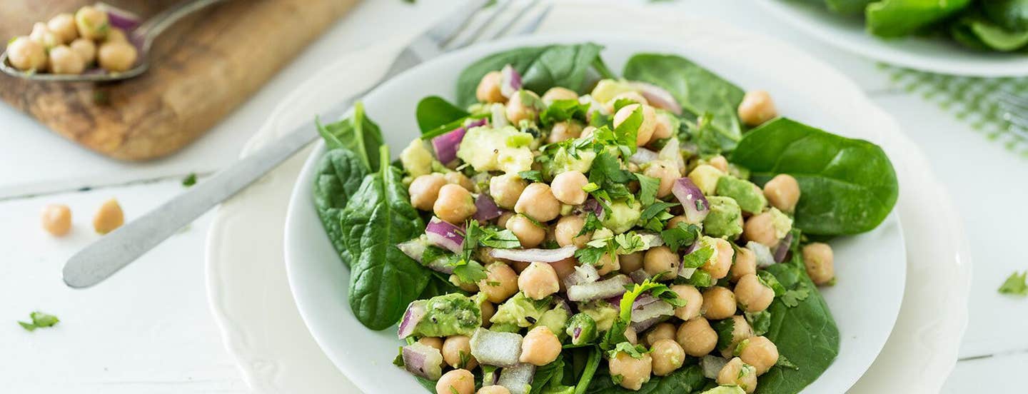 Chickpea Avocado Salad