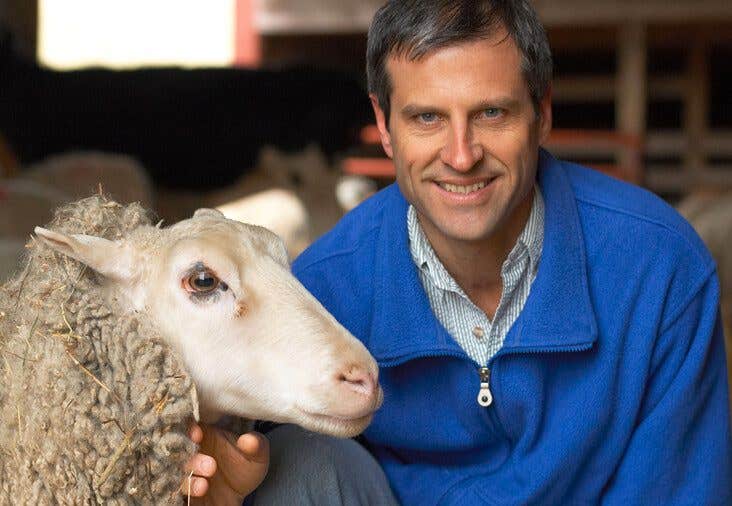 Headshot of Gene Baur, co-founder of Farm Sanctuary