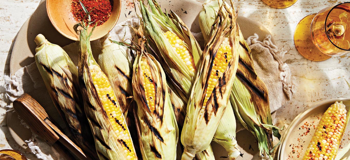 Perfectly Tender Grilled Corn on the Cob Recipe - Forks Over Knives