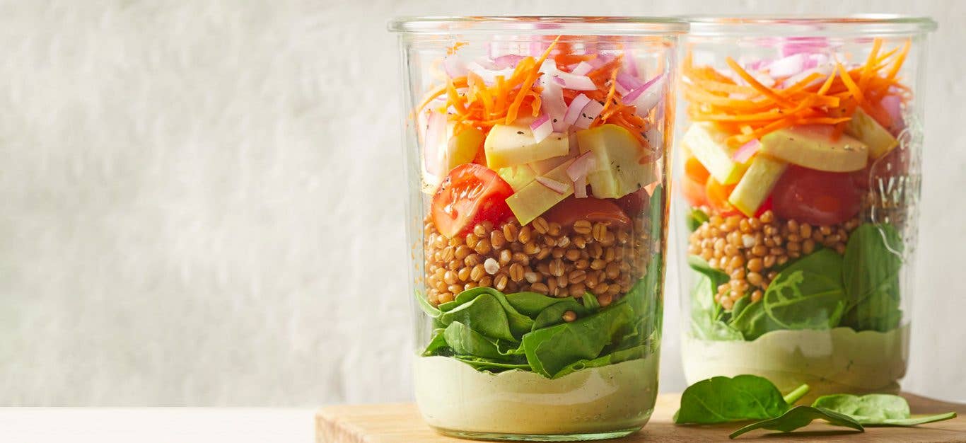 Vegan Cobb Salad in a Jar - Sweet Simple Vegan (Picnic-Friendly)