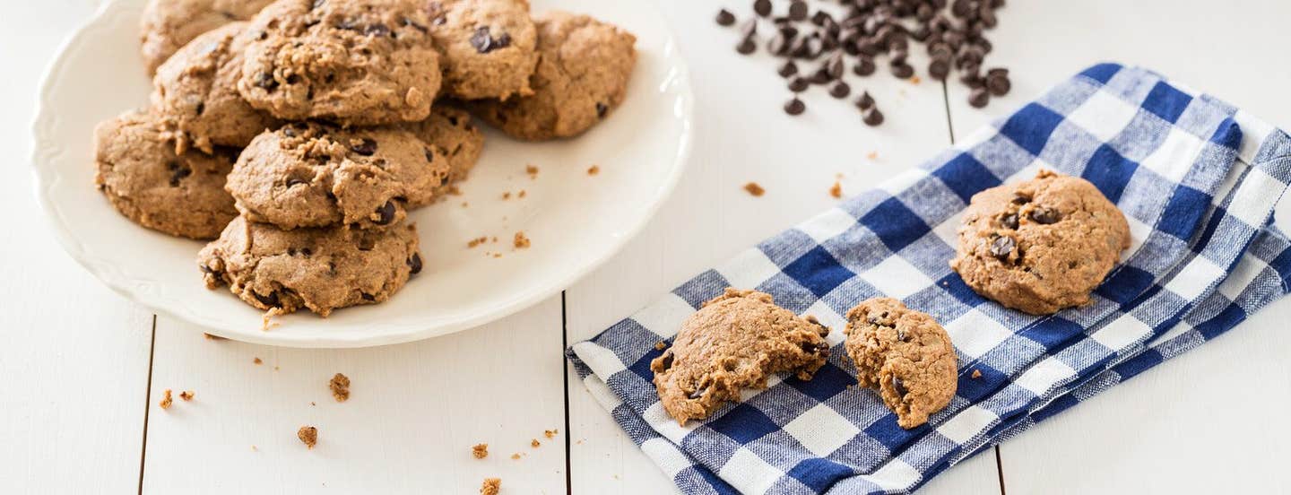 Vegan Lunchbox Chocolate Chip Cookies