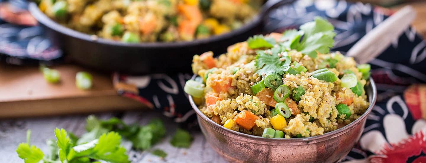 Quinoa Curry Bowl