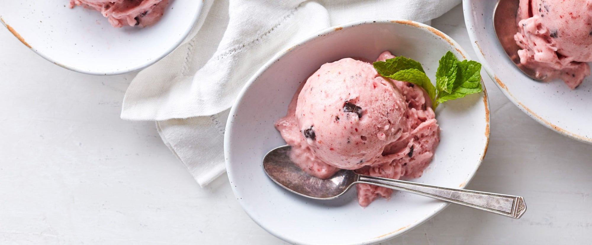 Cherry Garcia Nice Cream Recipe without an Ice Cream Maker