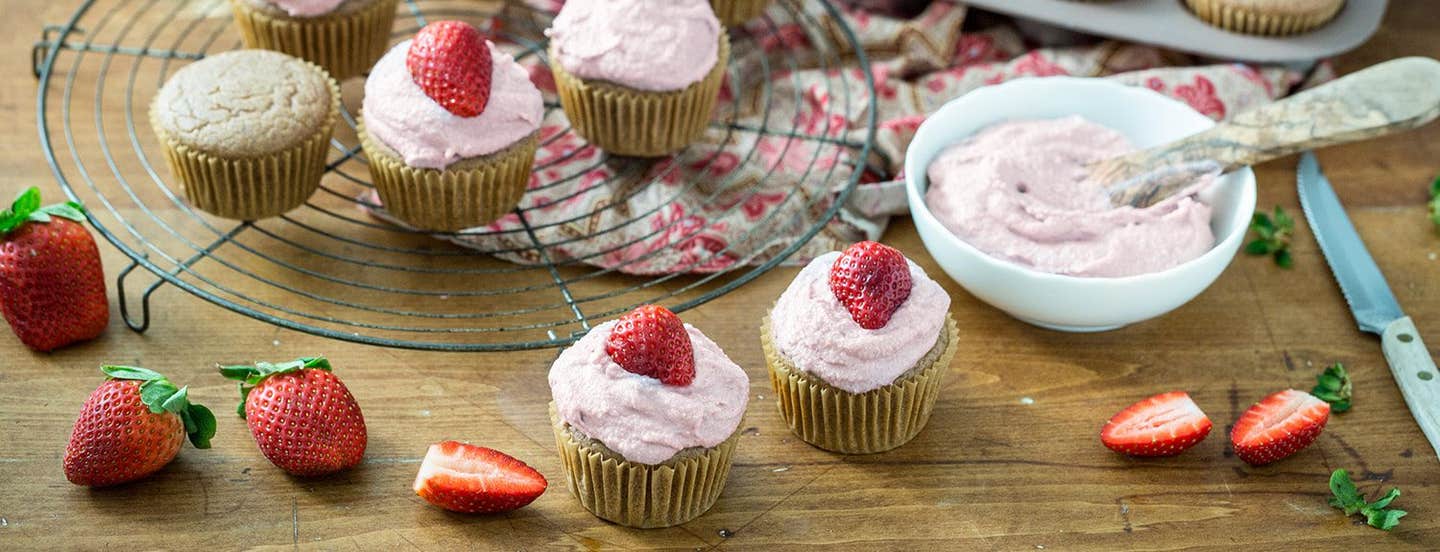 strawberry cupcakes recipe