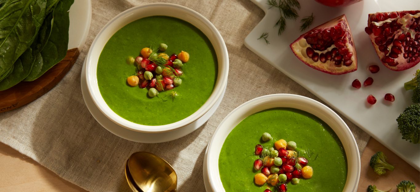 Super Simple, Healthful, Very Green Soup