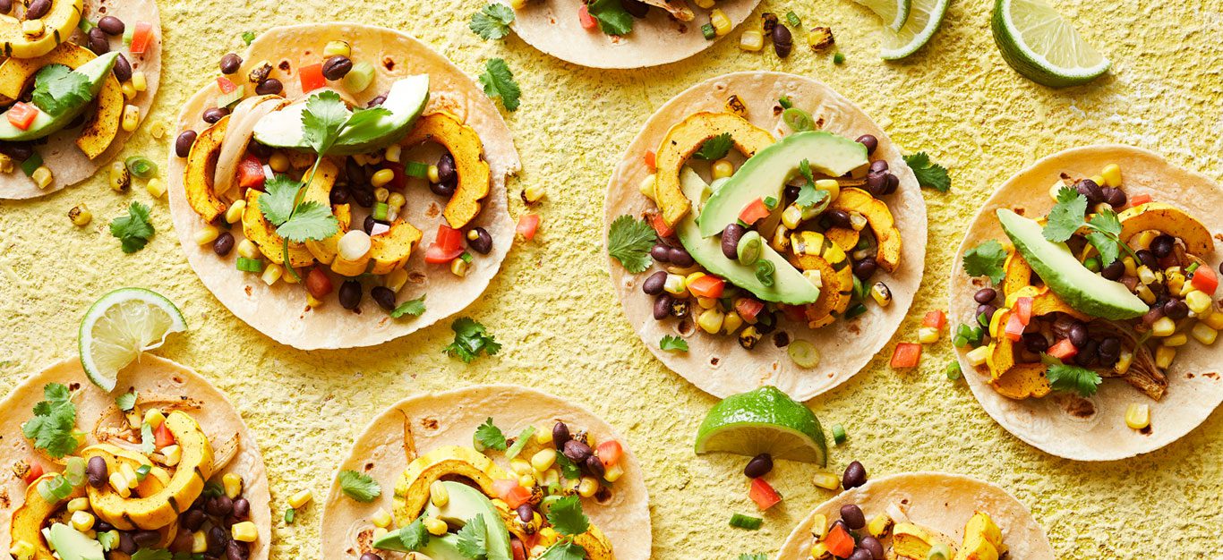 Delicata Squash Tacos - Forks Over Knives