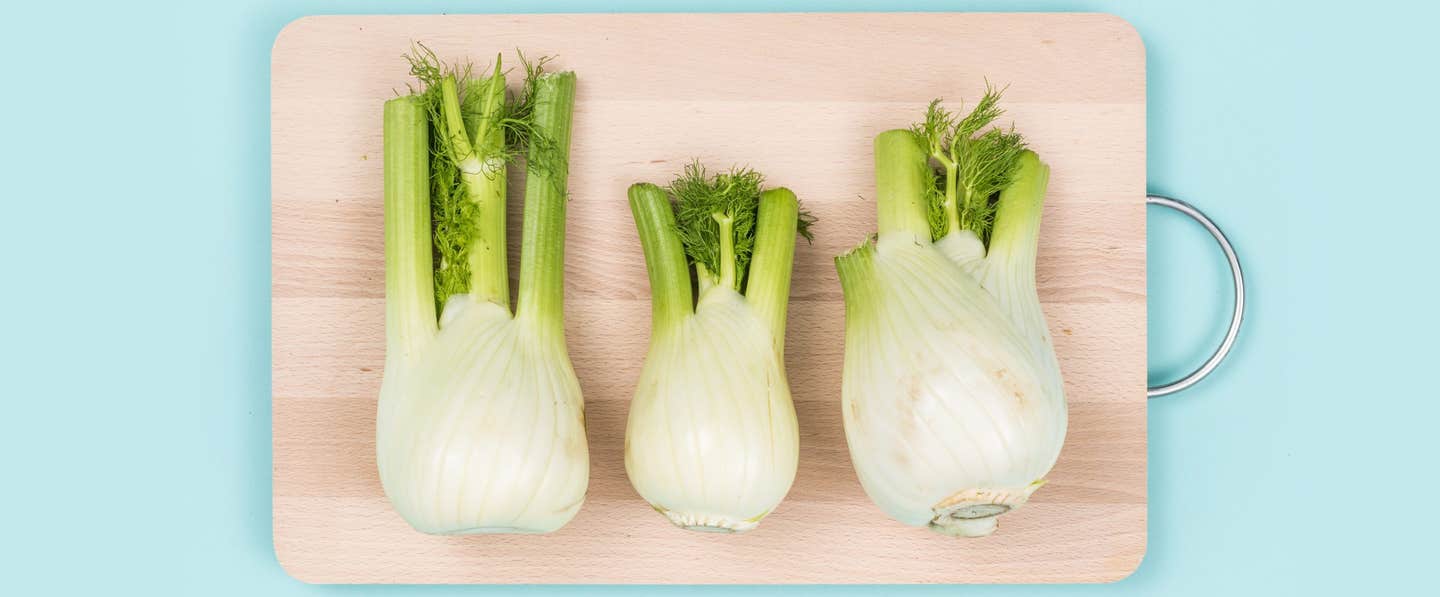 fennel on cutting board