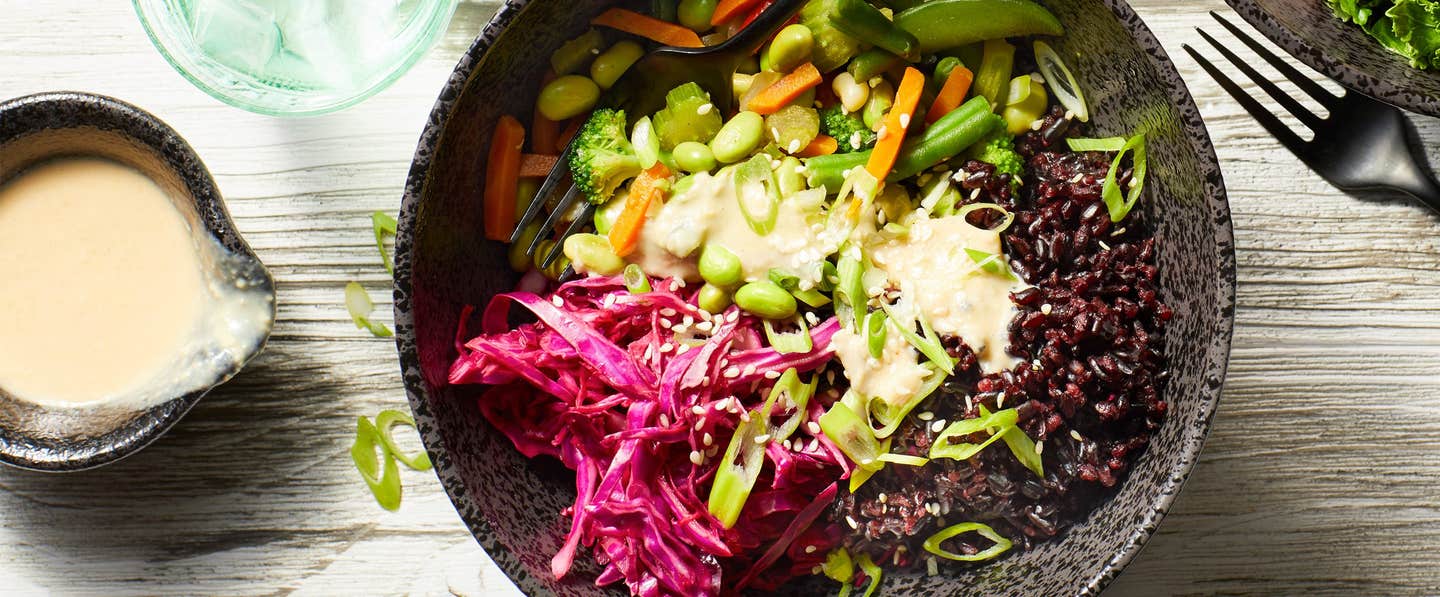 forbidden rice bowl vegan