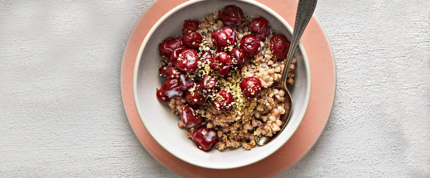 cherry breakfast bowl