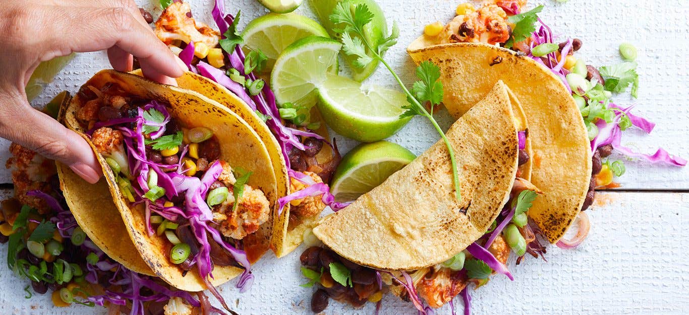 Charred Cauliflower Tacos