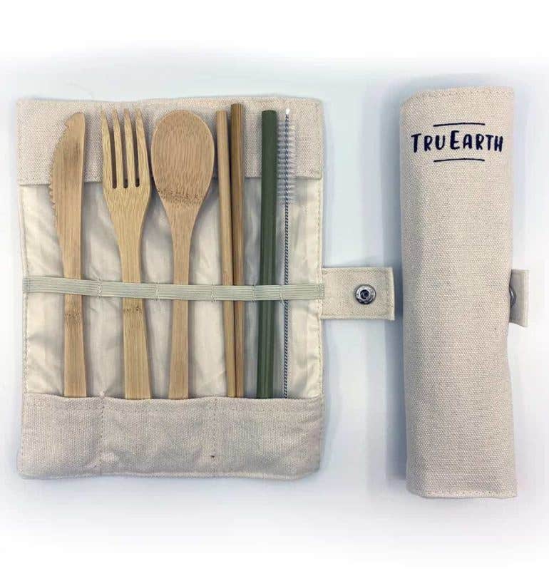 BAMBOO CUTLERY SET 