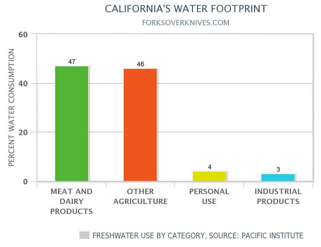 CALIFORNIA WATER CHART