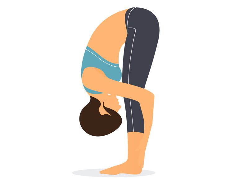 Woman doing Wind Release Pose, Gas Release Pose, Resting Gas Release Pose,  Apanasana, Apasana. Practice Pawanmuktasana. Flat vector illustration  isolated on white background 16124135 Vector Art at Vecteezy