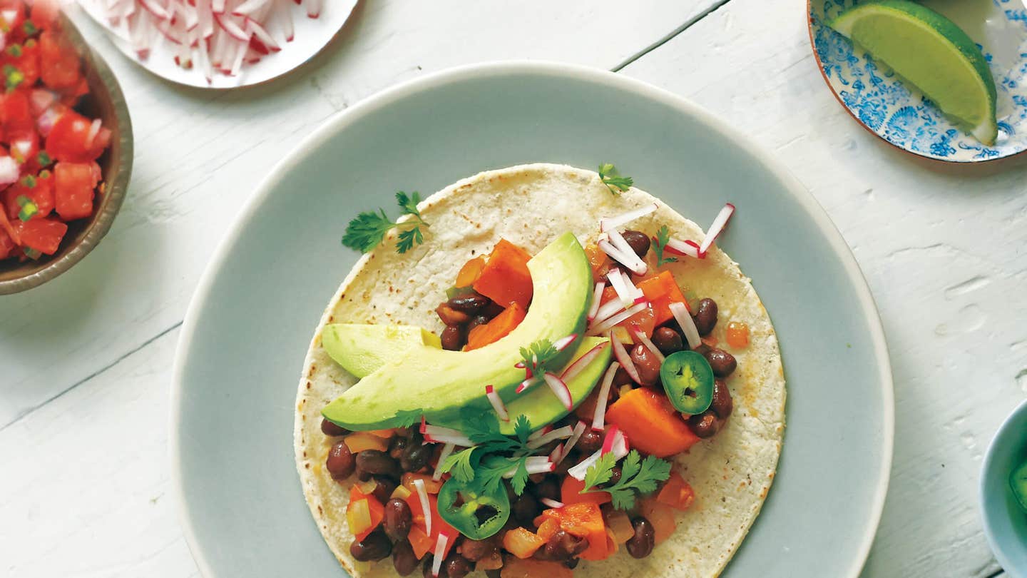 black bean sweet potato hash (c) Lauren Volo edit