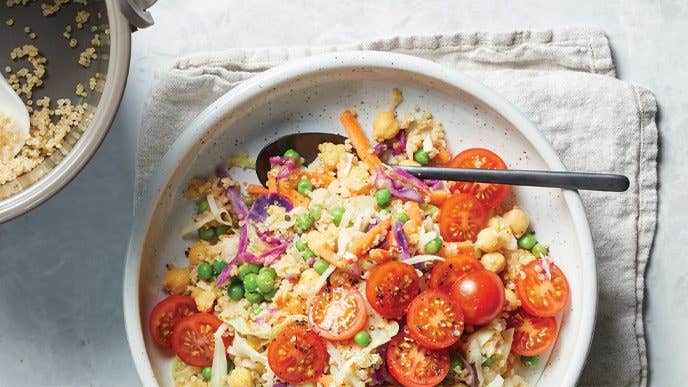 15-Minute Quinoa Slaw Bowl